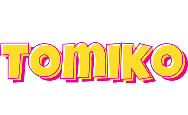 Tomiko kaboom logo
