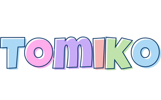 Tomiko pastel logo