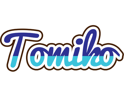 Tomiko raining logo