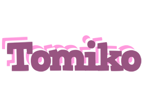 Tomiko relaxing logo