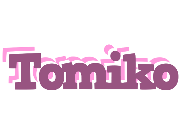 Tomiko relaxing logo