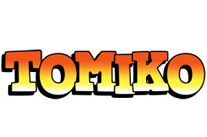 Tomiko sunset logo