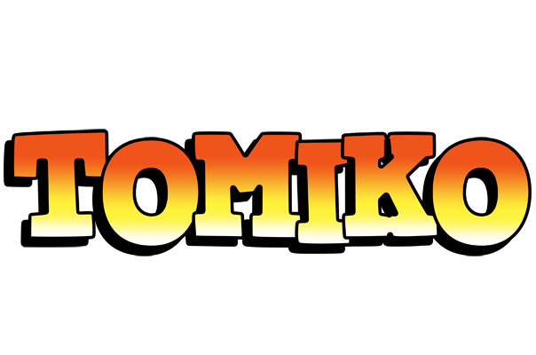 Tomiko sunset logo