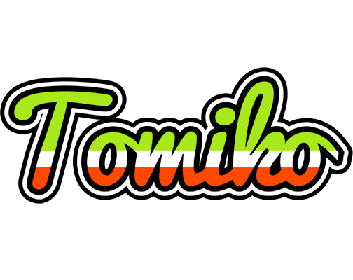 Tomiko superfun logo
