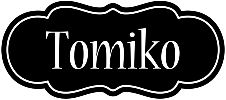 Tomiko welcome logo