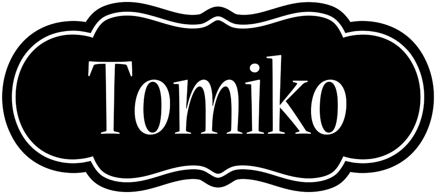 Tomiko welcome logo