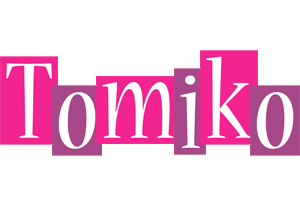 Tomiko whine logo