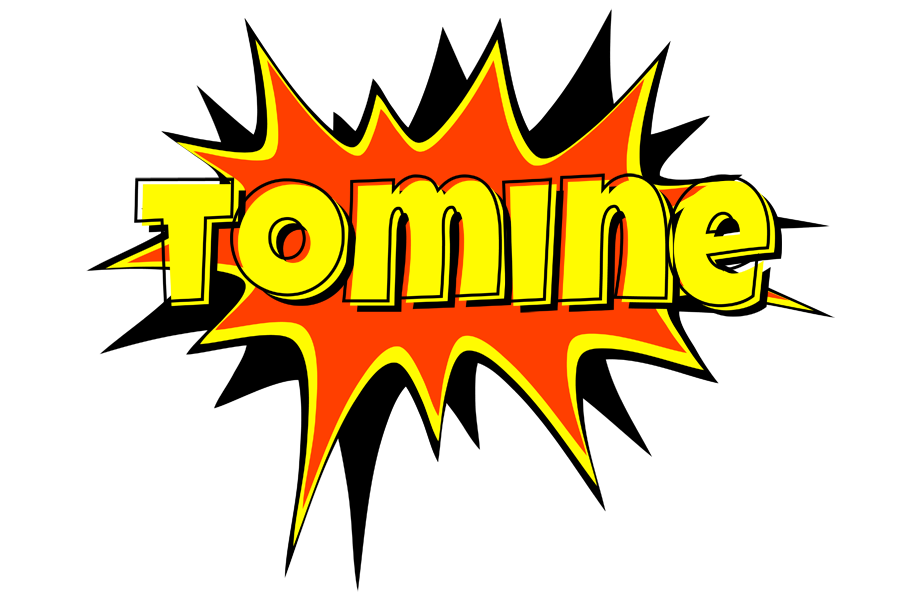 Tomine bazinga logo