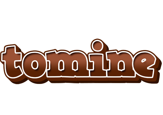 Tomine brownie logo