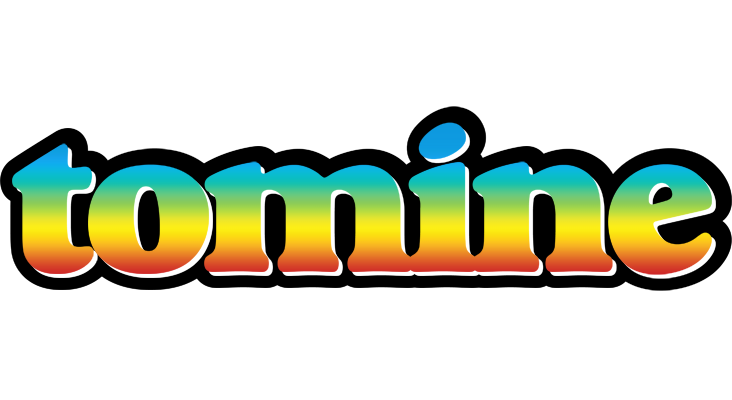 Tomine color logo