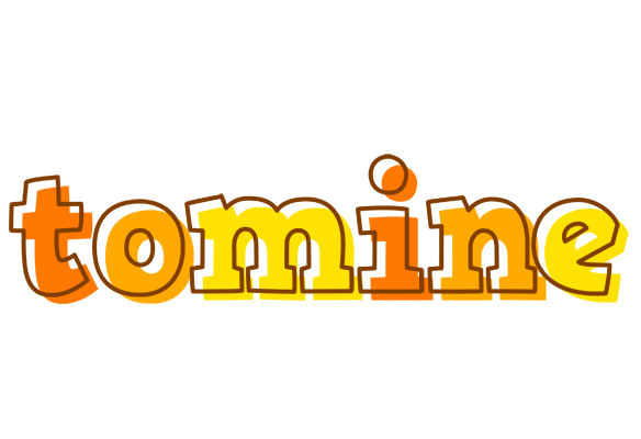 Tomine desert logo