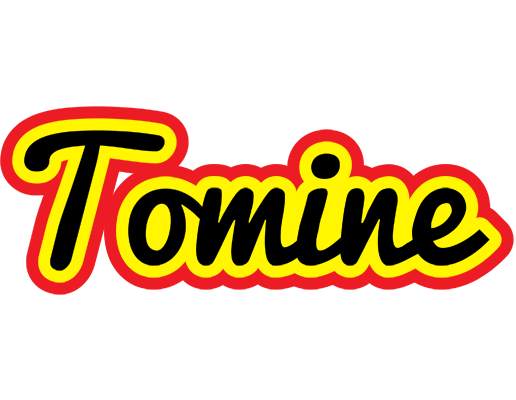 Tomine flaming logo