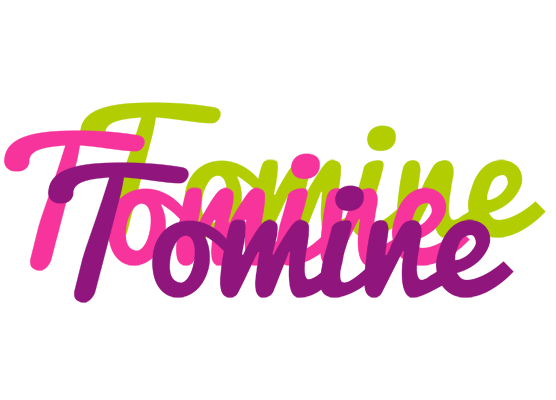 Tomine flowers logo
