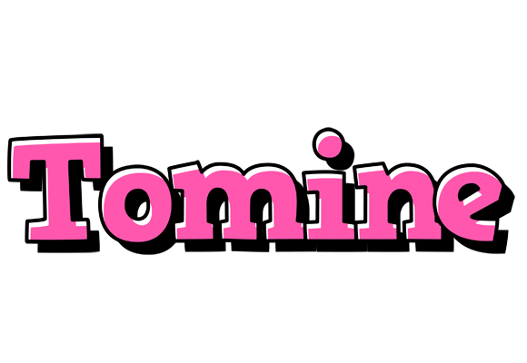 Tomine girlish logo