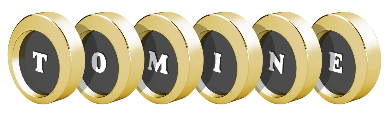 Tomine gold logo