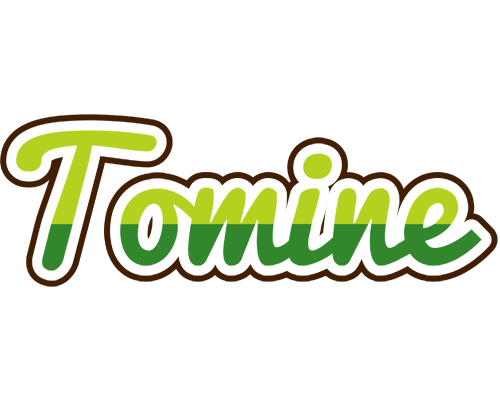 Tomine golfing logo