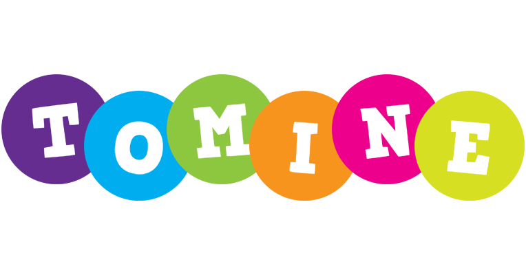 Tomine happy logo