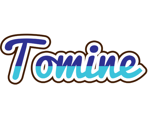Tomine raining logo