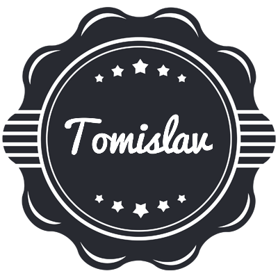 Tomislav badge logo
