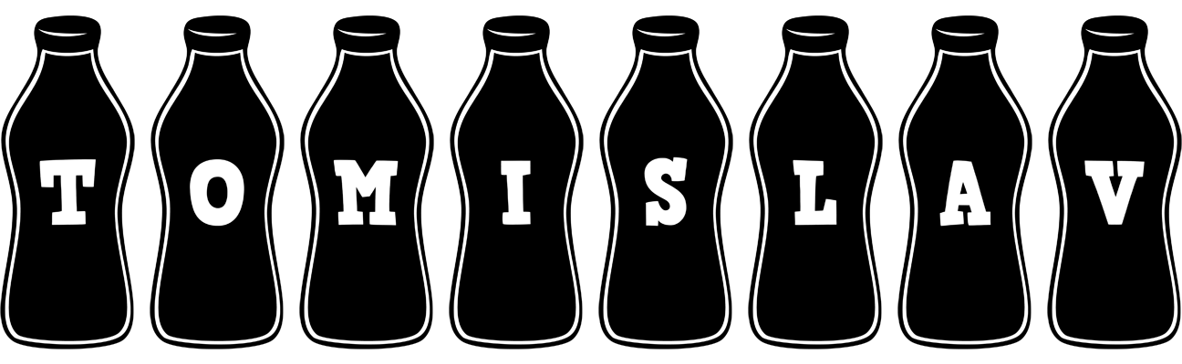 Tomislav bottle logo