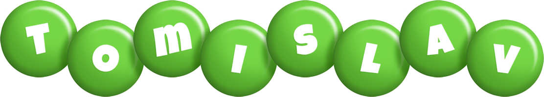 Tomislav candy-green logo