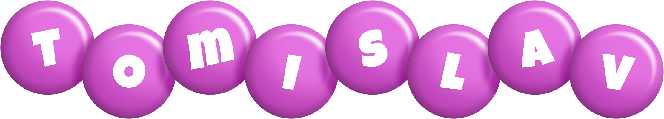 Tomislav candy-purple logo