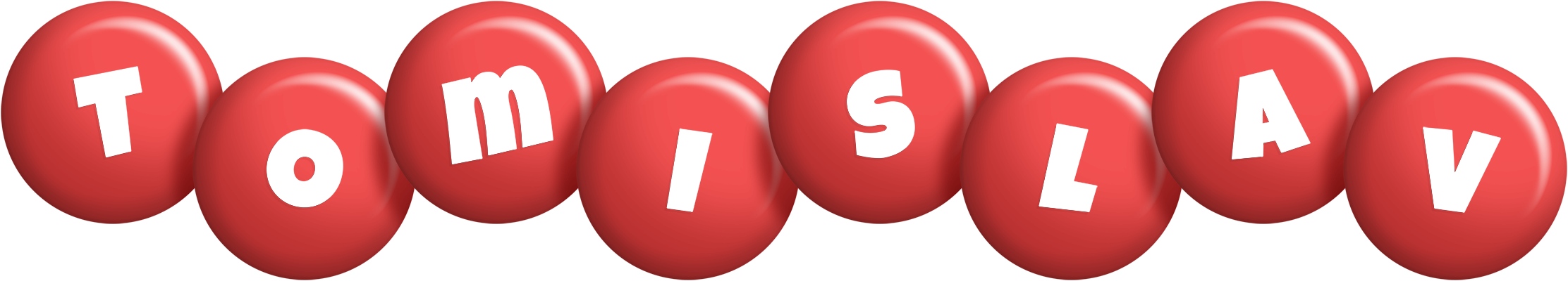 Tomislav candy-red logo