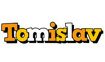 Tomislav cartoon logo