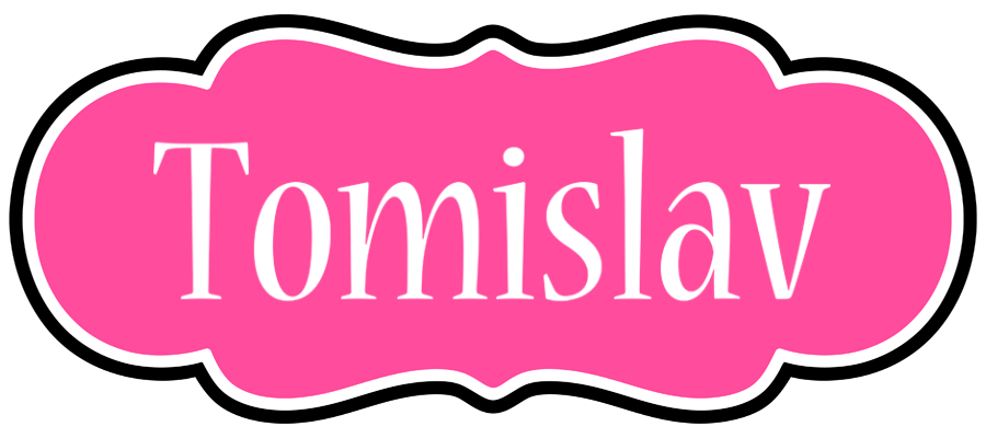 Tomislav invitation logo