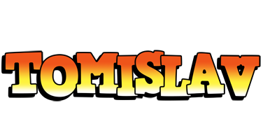 Tomislav sunset logo