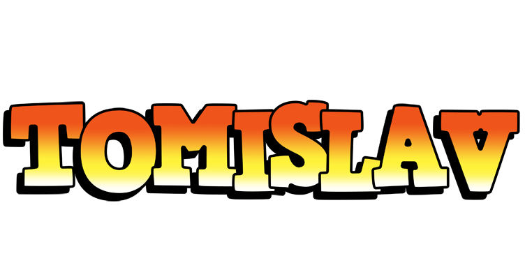 Tomislav sunset logo