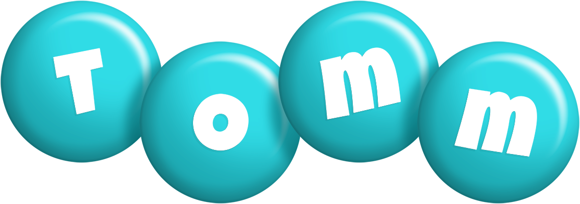Tomm candy-azur logo