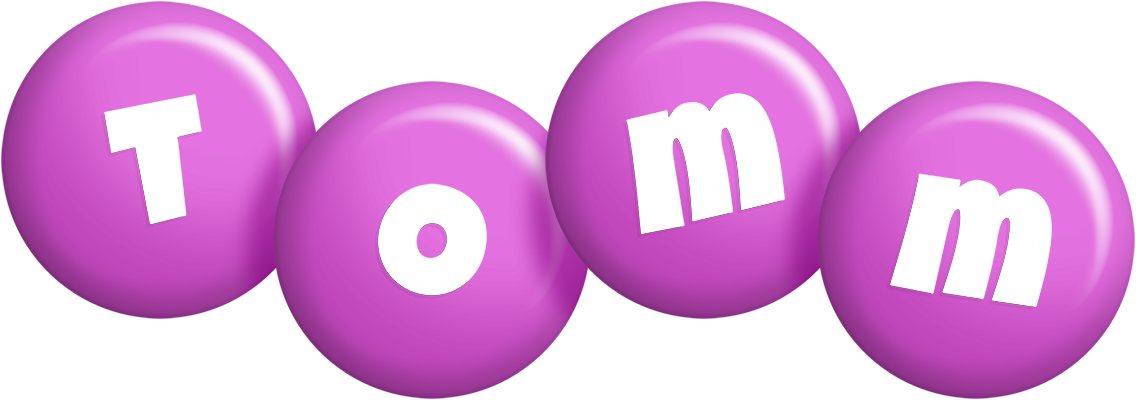 Tomm candy-purple logo