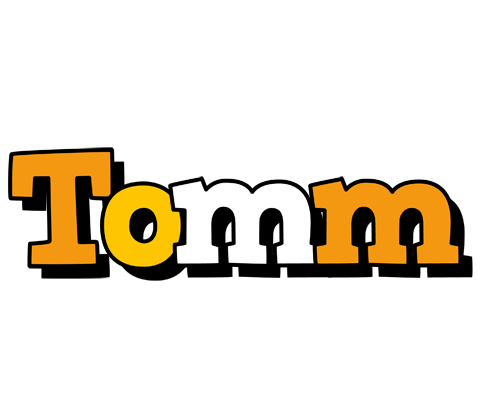 Tomm cartoon logo