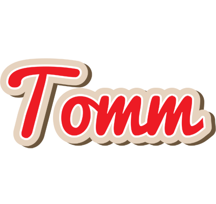 Tomm chocolate logo
