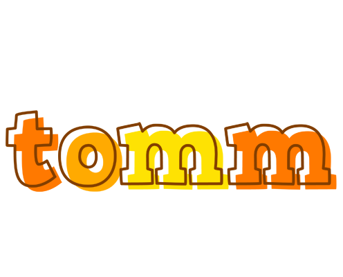 Tomm desert logo