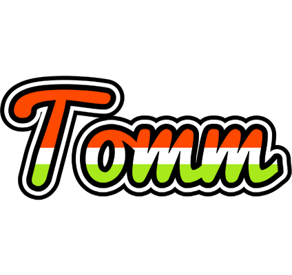 Tomm exotic logo