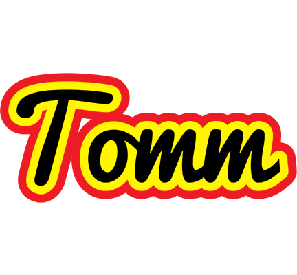 Tomm flaming logo