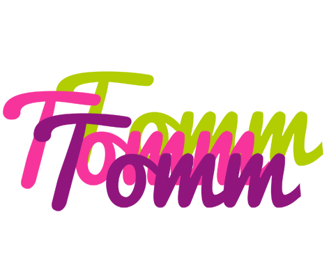 Tomm flowers logo