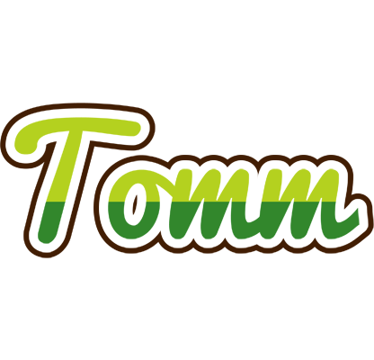 Tomm golfing logo