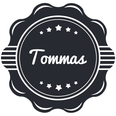 Tommas badge logo