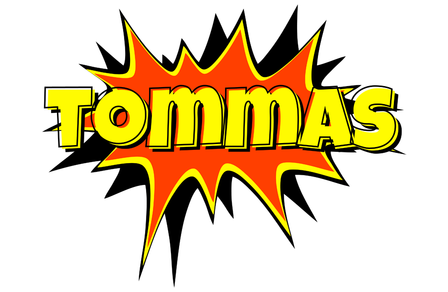 Tommas bazinga logo