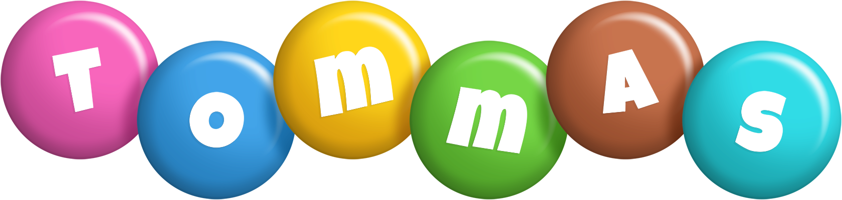 Tommas candy logo