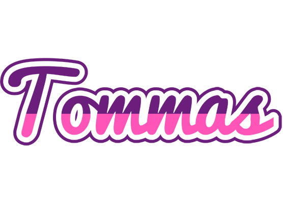 Tommas cheerful logo