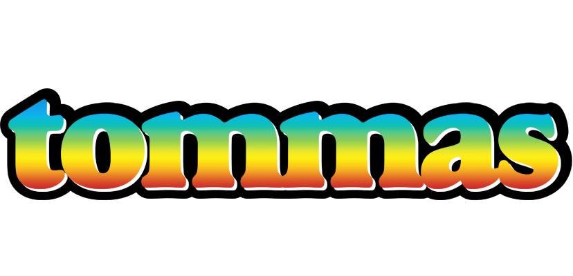 Tommas color logo