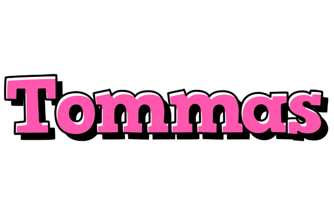 Tommas girlish logo