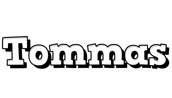 Tommas snowing logo