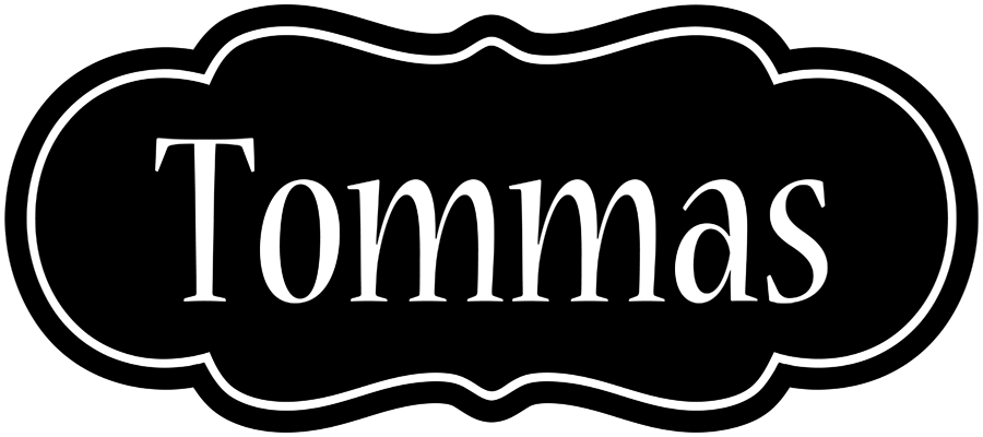 Tommas welcome logo