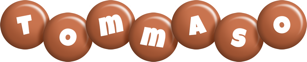 Tommaso candy-brown logo