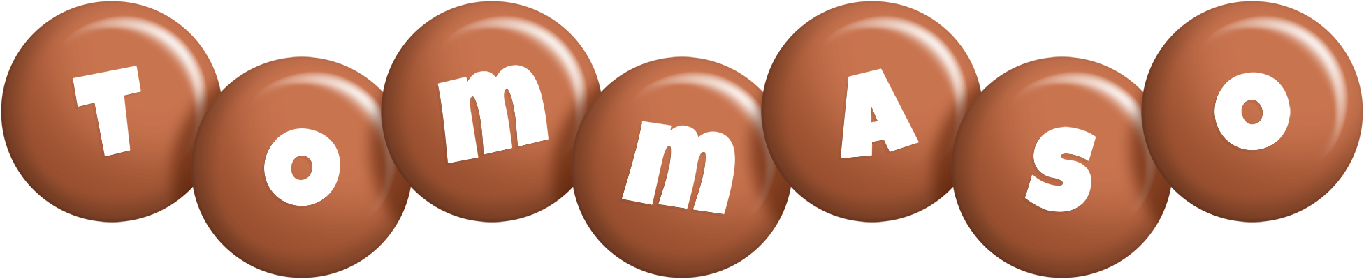 Tommaso candy-brown logo